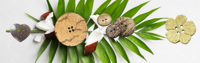 кнопки кокоса